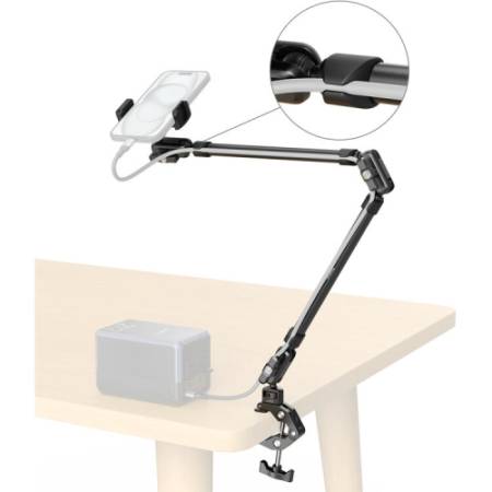 SmallRig 5625 - uchwyt biurkowy, ramię Magic Arm 57cm z zaciskiem szczękowym - użycie